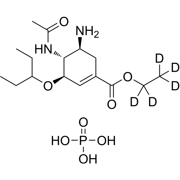 Oseltamivir-d5 phosphate (GS 4104-d5 phosphate)